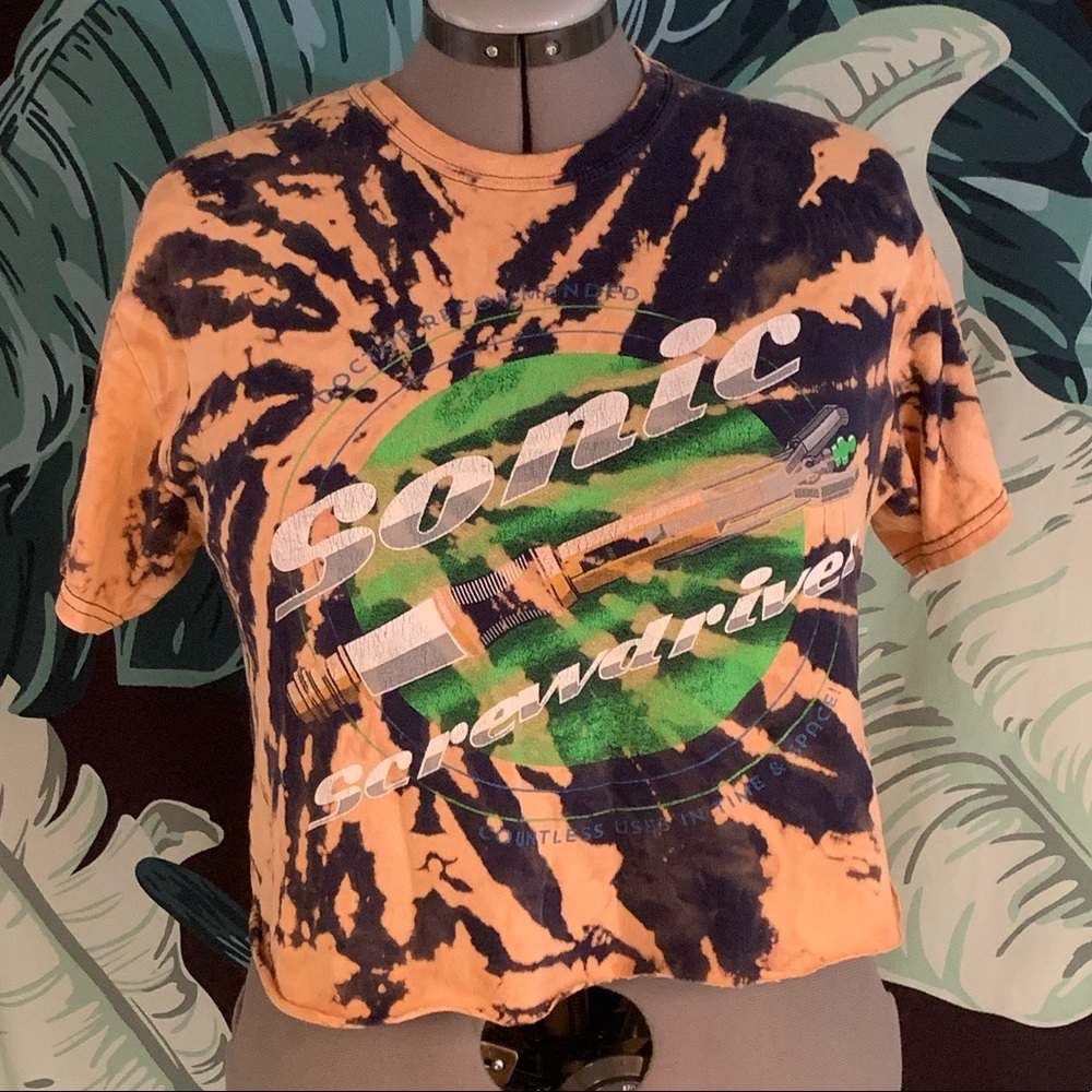 Upcycled Doctor Who crop
